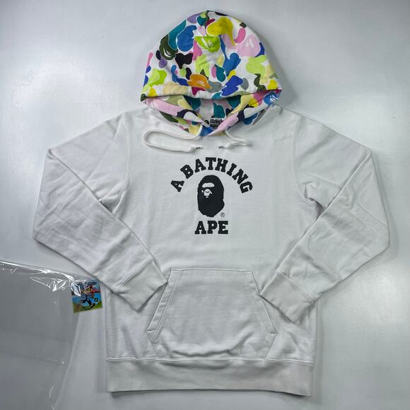 BAPE Multi Camo Pullover Hoodie Women’s XS - Picture 1 of 8